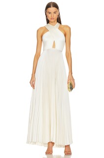 Платье A.L.C. Athena, цвет Whisper White