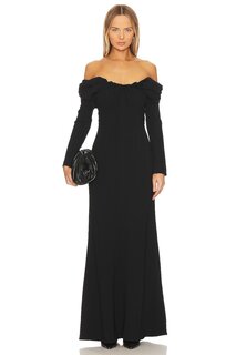 Платье A.L.C. Nora Gown, черный