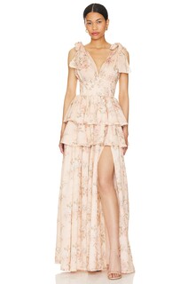 Платье V. Chapman Maile Gown, цвет Peach Tapestry