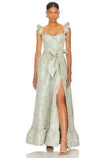 Платье V. Chapman Veronica Gown, цвет Sage Windsor Brocade