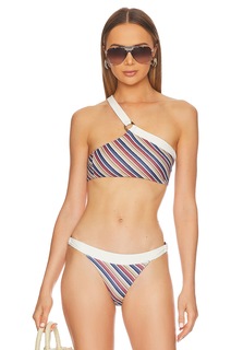 Топ House of Harlow 1960 x REVOLVE Burnie, цвет Vintage Blue Stripe