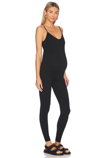 Комбинезон HATCH Maternity Body Rib Unitard, черный