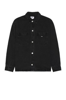 Куртка Obey Milton Shirt, цвет Faded Black