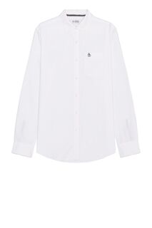 Рубашка Original Penguin Long Sleeve, цвет Bright White