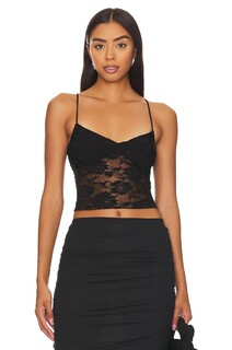 Майка Indah Palmer Lace Camisole, черный