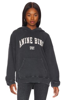 Толстовка ANINE BING Sport Harvey, цвет Washed Black