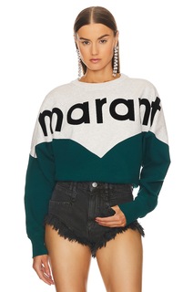 Толстовка Isabel Marant Etoile Houston, цвет Teal