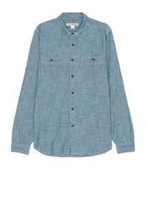 Рубашка OUTERKNOWN Chambray Utility, цвет Chambray