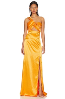 Платье YAURA Rewa Gown, цвет Mustard