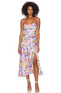 Платье ASTR the Label Gaia, цвет Periwinkle Floral