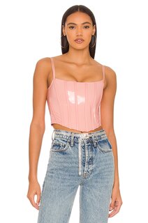 Топ OW Collection Cotton Candy Corset, розовый