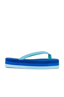 Сандалии Jeffrey Campbell Surfin, цвет Blue Multi