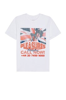 Футболка Pleasures Call Now T-shirt, белый