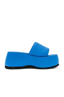 Сандалии Jeffrey Campbell Txt Me Platform, цвет Blue Neoprene