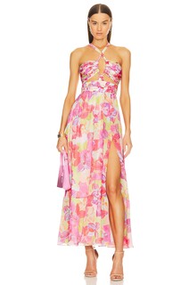 Платье PatBO Hydrangea Front Beach, цвет Pink Multi