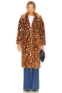 Пальто Jakke Faux Fur Long, цвет Bambi