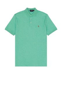 Поло Polo Ralph Lauren Pima, цвет Resort Green Heather