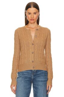 Кардиган Polo Ralph Lauren Cashmere, цвет Camel Melange