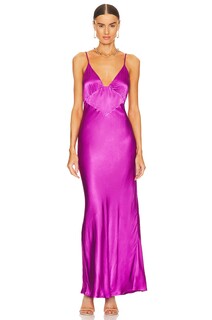Платье Bardot x REVOLVE Wintour Midi Slip, цвет Purple Gold