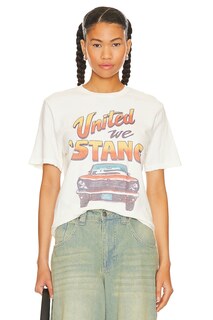 Футболка Junk Food United We Stang, цвет Vintage White