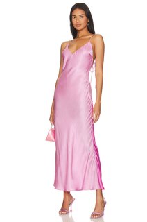 Платье миди Bardot Lesia, цвет Orchid Pink