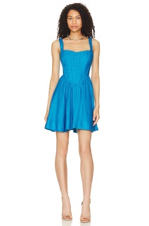Платье мини Bardot Zenaida, цвет Bold Blue