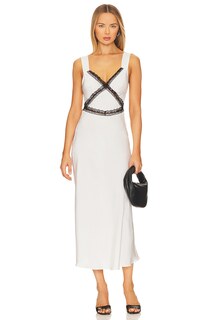 Платье Bardot Emory Lace, цвет Black &amp; White