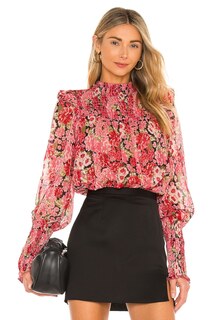 Блузка Bardot Remi Floral, цвет Pink Gardenia