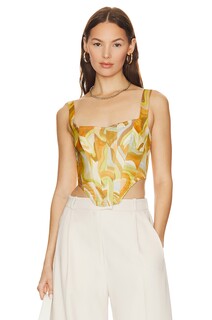 Бюстье Bardot Tiani Corset, цвет Yellow Swirl