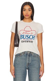 Футболка Junk Food Busch Light Country, цвет Vintage White