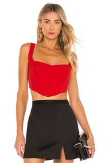 Бюстье Bardot Mini Corset, цвет Fire Red