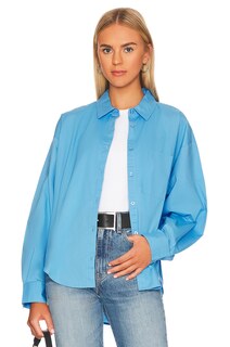 Рубашка PISTOLA Sloane Oversized Button Down, цвет Campanula Blue