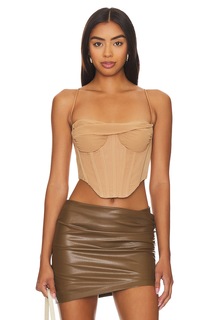 Топ Bardot Femme Corset, загар