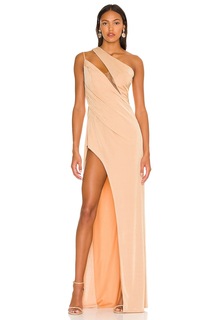 Платье Katie May x REVOLVE A Cut Above Gown, цвет Apricot