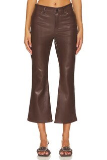 Брюки BCBGMAXAZRIA Faux Leather, цвет Chocolate