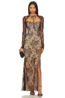 Платье Katie May Persia Gown, цвет Black &amp; Nude