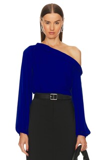 Топ krisa Twist Shoulder, цвет Azurite