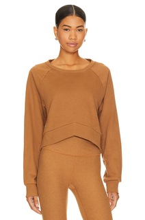 Пуловер Beyond Yoga Uplift Cropped, цвет Toffee