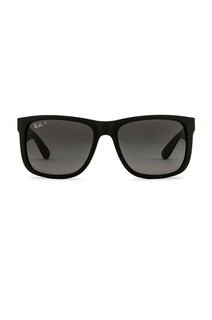 Солнцезащитные очки Ray-Ban Justin 55mm Polarized, черный