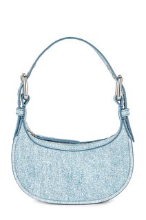 Сумка BY FAR x Revolve Mini Soho, цвет Denim Leather