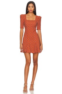 Платье мини BCBGeneration Puff Sleeve, цвет Polka Dot