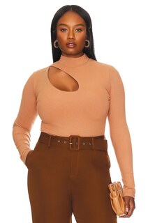 Боди REMI x REVOLVE Margo Cut Out, цвет Caramel