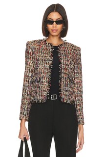 Куртка L&apos;AGENCE Angelina, цвет Multicolor Tweed L'agence