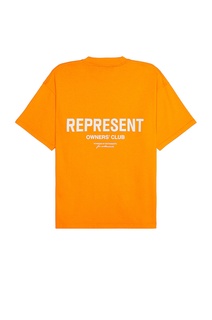 Футболка REPRESENT Represent Owners Club T-shirt, цвет Neon Orange