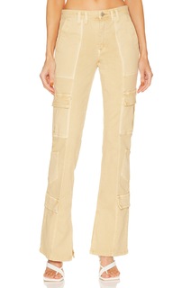 Брюки BLANKNYC Hoyt Mini Boot Cut Cargo, цвет Summer Wheat