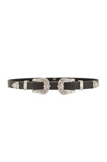 Ремень B-Low the Belt Baby Bri Bri, цвет Black &amp; Silver