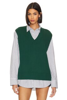 Свитер L&apos;Academie Oversized Vest, цвет Collegiate Green L'academie