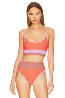 Топ бикини BEACH RIOT Eva, цвет Oasis Colorblock