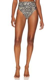 Низ бикини BEACH RIOT Highway Bikini Bottom, цвет Amour Leopard