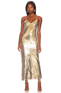 Платье Ronny Kobo Shelly, золотой